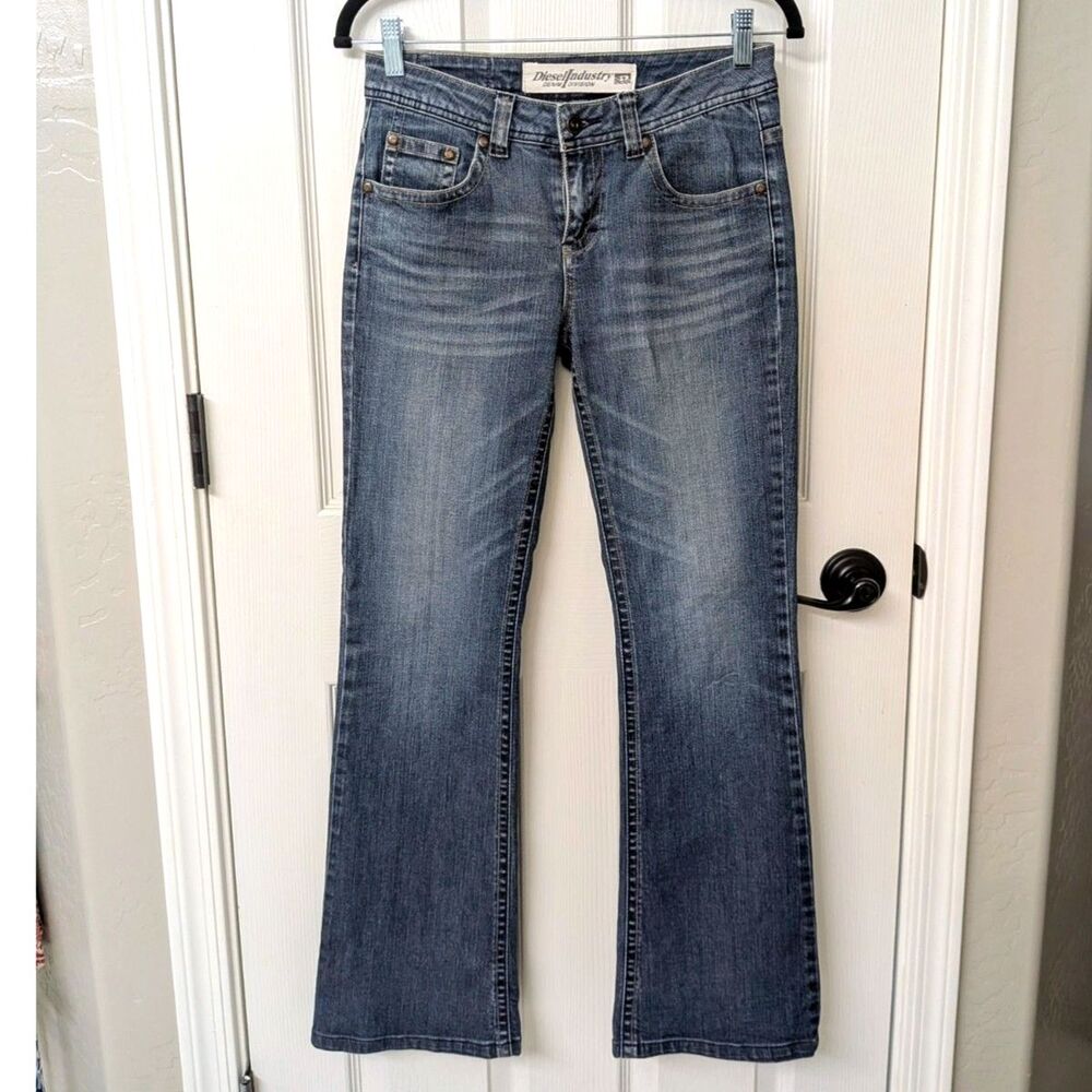 Diesel Industry Vintage Bootcut Low Rise Denim Jeans | SZ 28